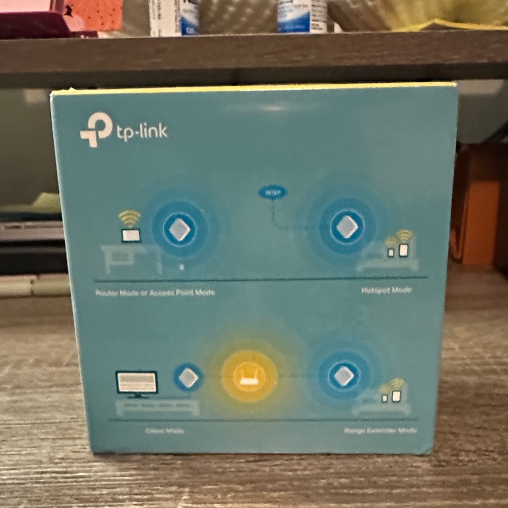 TP-Link Light Blue Nano Router - Picture 3 of 4